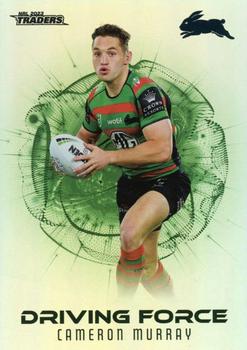 2023 NRL Traders Titanium - Driving Force #DF35 Cameron Murray Front